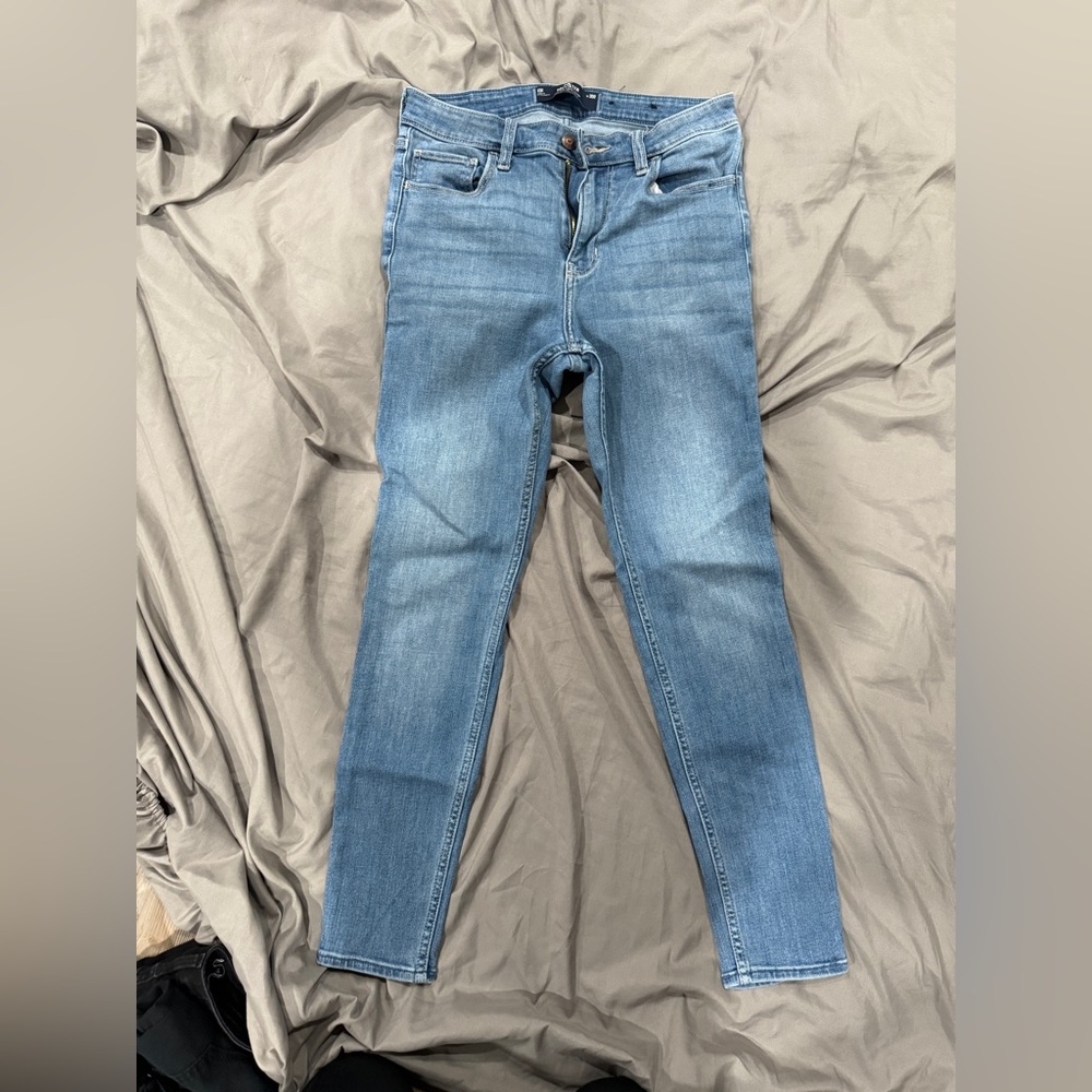 Hollister Blue Skinny Jeans
